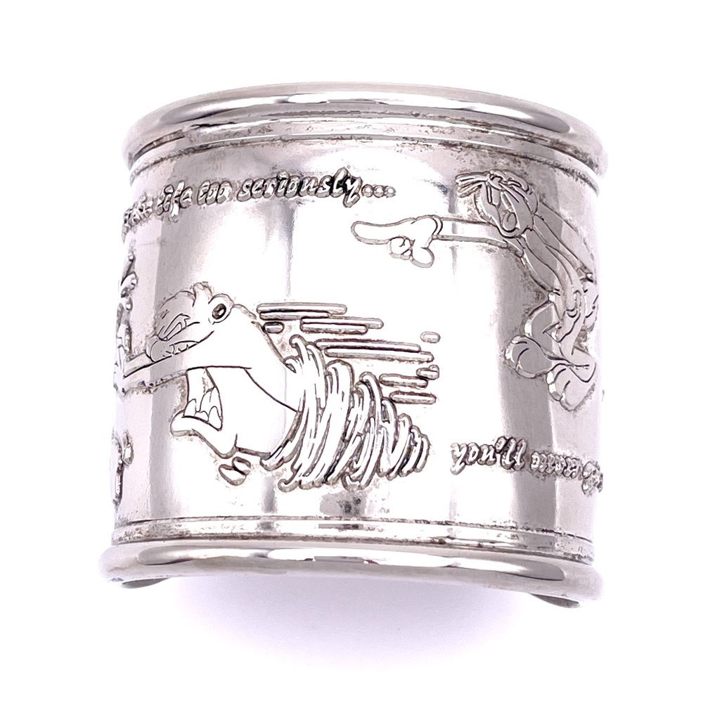One of its Kind RLM 90's  Bugs Bunny, Taz, Daffy UNISEX Cuff